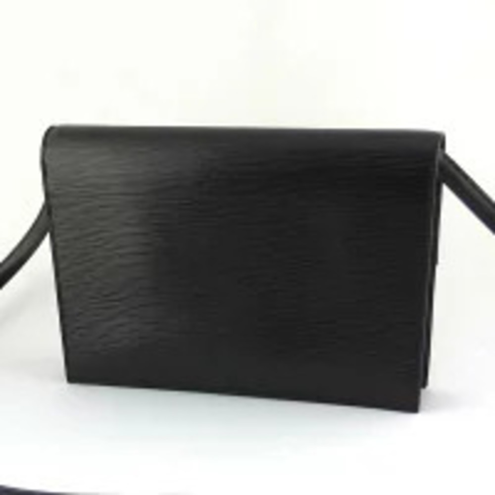 Louis Vuitton Clutch Epi Leather Bag Noir Black